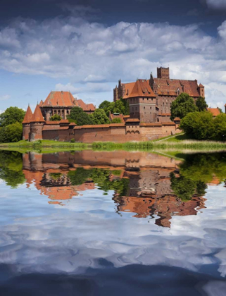 Picture of POLAND, MALBORK MEDIEVAL MALBORK CASTLE