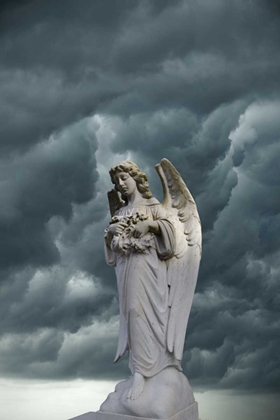 Picture of ARTISTIC CREATION OF ANGEL AND DARK CLOUDS