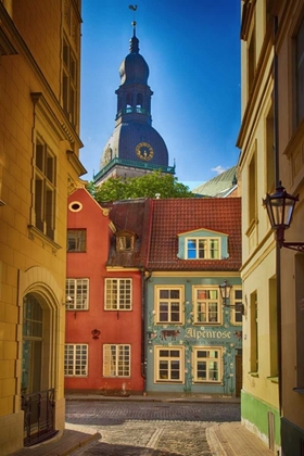 Picture of ESTONIA, TALLINN A STREET IN THE OLD TOWN