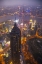 Picture of CHINA, SHANGHAI DOWNTOWN BUILDINGS AT NIGHT
