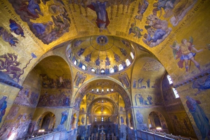 Picture of ITALY, VENICE INTERIOR OF ST MARKS CATHEDRAL