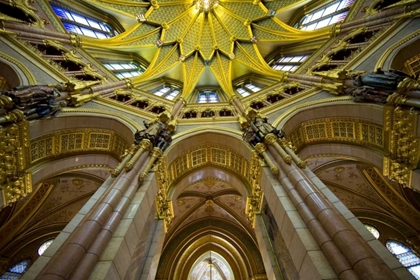 Picture of HUNGARY, BUDAPEST PARLIAMENT BUILDING INTERIOR