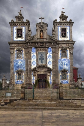 Picture of PORTUGAL, PORTO FRONT OF SANTO ILDEFONSO CHURCH
