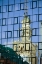 Picture of POLAND, WARSAW BUILDING REFLECTS IN NEW BUILDING