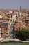 Picture of ITALY, VENICE AERIAL LOOKING DOWN A VENICE CANAL