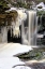 Picture of WEST VIRGINIA, BLACKWATER FALLS FROZEN WATERFALL