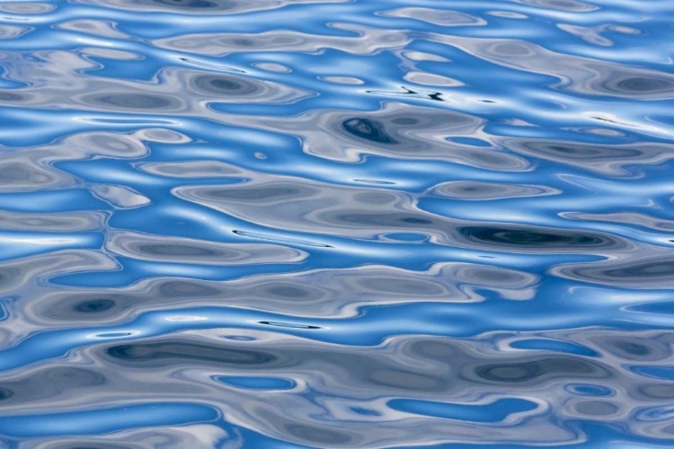 Picture of USA, ALASKA WATER ABSTRACT