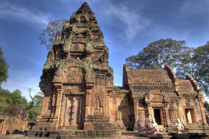 Picture of BANTEAY SREI, ANGKOR WAT, SIEM REAP, CAMBODIA