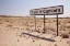 Picture of NAMIBIA SIGN MARKS THE TROPIC OF CAPRICORN