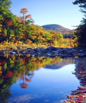 Picture of NEW HAMPSHIRE, A WATERFALL IN THE WHITE MOUNTAINS