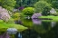 Picture of MAINE, NORTHEAST HARBOR GREEN GARDEN SCENIC