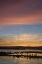 Picture of OR, BANDON GODS RAYS OVER COAST AT SUNRISE