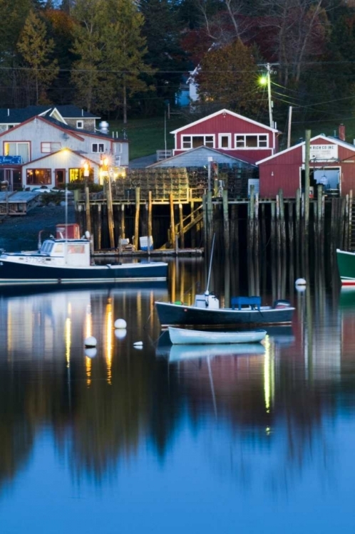 Picture of ME, MOUNT DESERT BERNARD HARBOR REFLECTIONS