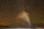 Picture of WYOMING, YELLOWSTONE OLD FAITHFUL GEYSER, NIGHT