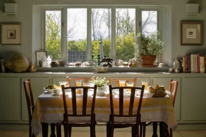 Picture of TABLE SET FOR A BREAKFAST MEAL
