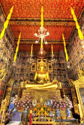 Picture of THAILAND, BANGKOK, WAT RATCHA ORASARAM SHRINE