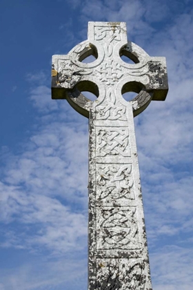 Picture of IRELAND, MAYO, TURLOUGH WHITE CELTIC CROSS