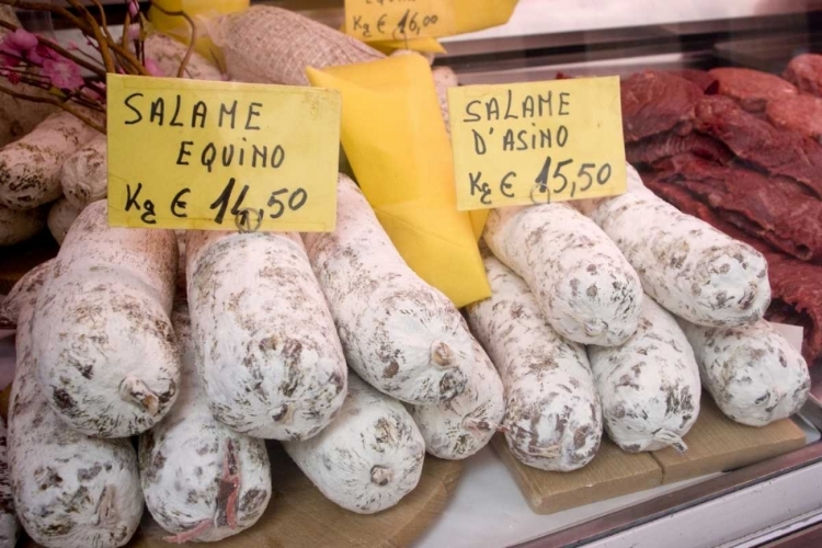 Picture of ITALY, VENICE HORSE MEAT PRODUCTS FOR SALE