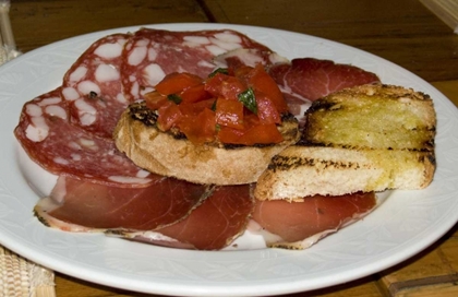 Picture of ITALY, TUSCANY, SIENNA ANTIPASTO APPETIZER