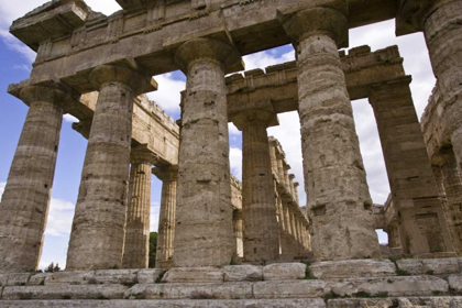 Picture of ITALY, CAMPANIA, PAESTUM TEMPLE OF NEPTUNE