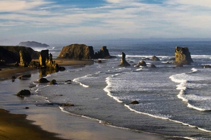 Picture of OREGON, BANDON BEACH OVERVIEW OF BANDON BEACH