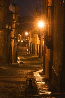 Picture of MEXICO, SAN MIGUEL DE ALLENDE STREET LANTERNS