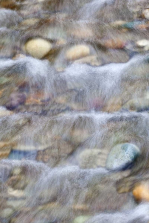 Picture of USA, WASHINGTON SMALL ROCKY STREAM