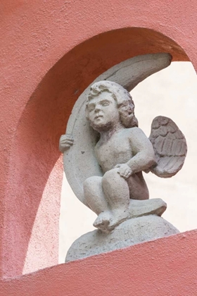 Picture of MEXICO CHERUB HOLDING QUARTER MOON