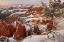 Picture of UTAH, VIEW OF BRYCE CANYON IN WINTER