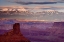 Picture of UT, DEAD HORSE POINT SP  LA SAL MTS AT SUNSET