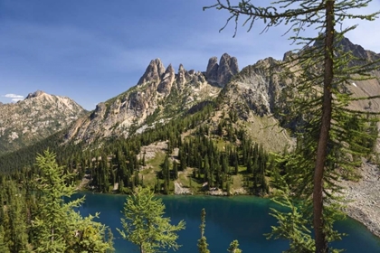 Picture of WA, CASCADE MOUNTAINS, WENATCHEE NF BLUE LAKE