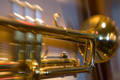 Picture of FRENCH POLYNESIA BRASS TRUMPET USED IN BAND