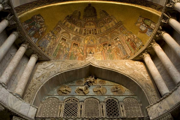 Picture of ITALY, VENICE MOSAIC- BASILICA DI SAN MARCO