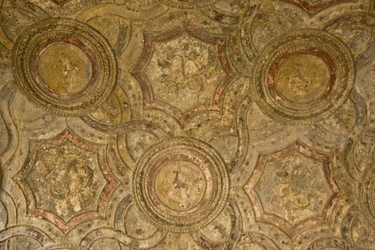 Picture of ITALY, POMPEII CEILING OF THE STABIAN BATHS