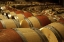 Picture of CHILE, COLCHAGUA WINE BARRELS IN THE CELLAR