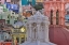 Picture of MEXICO, GUANAJUATO HOUSES AND CHURCH DOMES
