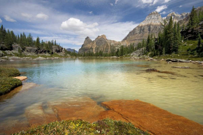 Picture of CANADA, BC, YOHO NP OPABIN TERRACE POOLS