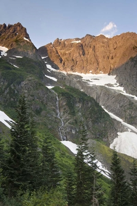 Picture of WA, CASCADE PASS SNOWY MOUNTAIN WILDERNESS