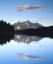 Picture of CANADA, ALBERTA, MOUNTAIN LAKE IN JASPER NP