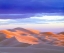 Picture of USA, CALIFORNIA, GLAMIS SAND DUNES AT SUNSET