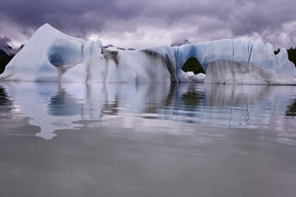 Picture of ALASKA, ALSEK RIVER VALLEY ICEBERG ON ALSEK LAKE