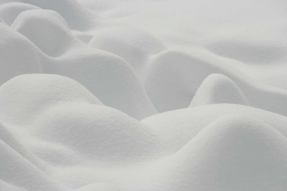 Picture of CANADA, QUEBEC SHAPES FORMED IN FRESH SNOW