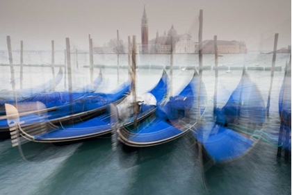 Picture of ITALY, VENICE GONDOLAS AT ST MARKS SQUARE