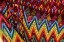 Picture of GUATEMALA, CHICHICASTENANGO, COLORFUL FABRIC