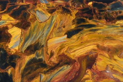 Picture of CLOSE-UP OF PIETERSITE STONE FOUND IN NAMIBIA