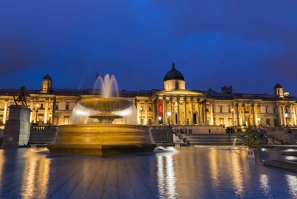 Picture of ENGLAND, LONDON NATIONAL GALLERY AT TWILIGHT