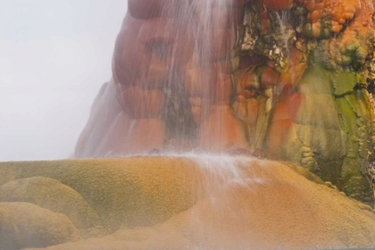 Picture of NEVADA, BLACK ROCK DESERT VIEW OF THE FLY GEYSER