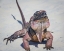 Picture of BAHAMAS, EXUMA ISLAND IGUANA ON BEACH