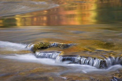 Picture of OR, ROGUE RIVER NF AUTUMN REFLECTIONS