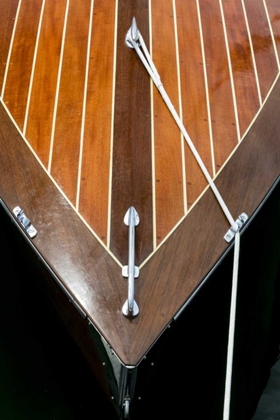 Picture of WA, BOAT BOW AT A WOODEN BOAT FESTIVAL